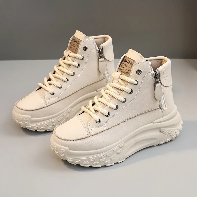 2025 New Women Sneakers Luxury Fashion High Top Women Boots Platform Casual Shoes Outdoor Running Shoes for Women Tenis De Mujer - 𝐃𝐔𝐕𝐋𝐀𝐒𝐇𝐎𝐏