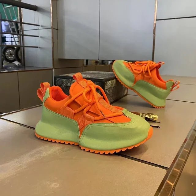 Chunky Sneakers Men Winter Plush Warm Snow Shoes Fashion Casual Microfiber Leather Upper Increased Internal Platform Sport Shoes - 𝐃𝐔𝐕𝐋𝐀𝐒𝐇𝐎𝐏