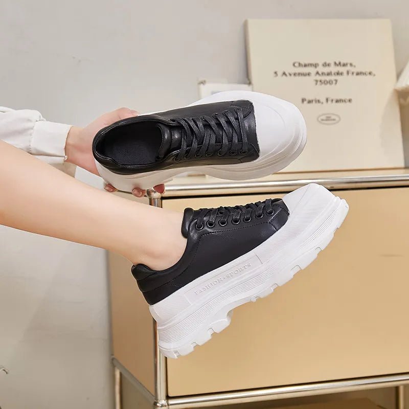 Lace Up Platform Sneakers - 𝐃𝐔𝐕𝐋𝐀𝐒𝐇𝐎𝐏