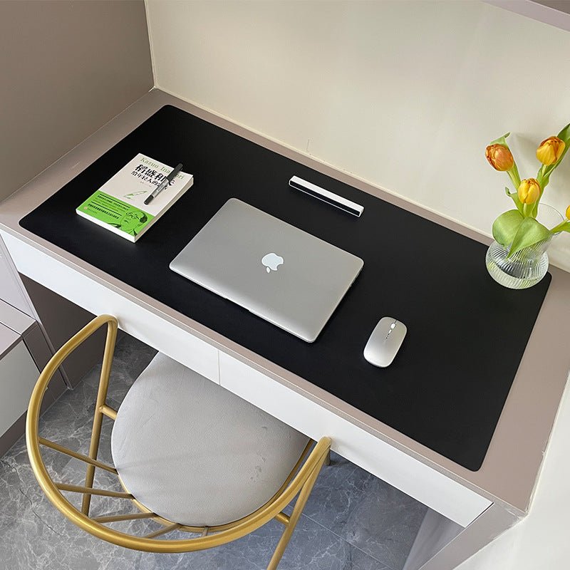 1 Pcs Large Size 60*30mm Office Desk Protector Mat PU Leather Waterproof Mouse Pad Desktop Keyboard Desk Pad Gaming Mousepad - 𝐃𝐔𝐕𝐋𝐀𝐒𝐇𝐎𝐏