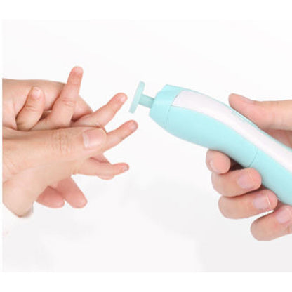 Safety-Certified Electric Nail Clippers with Light - Perfect for Newborns & Toddlers, Christmas, Halloween, Thanksgiving Day Gift