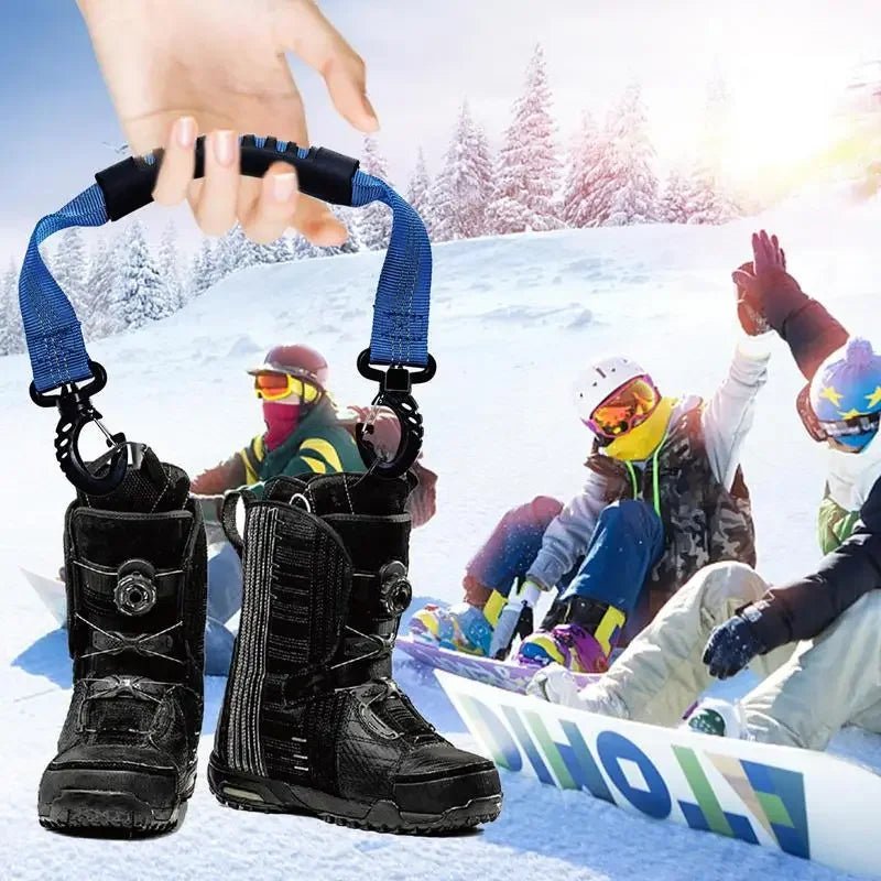 1Pc Roller Skate Shoe Lifter Ski Boot Strap Portable Inline Skate Straps Ice Skates Carrying Straps Winter Skiing Accessories - 𝐃𝐔𝐕𝐋𝐀𝐒𝐇𝐎𝐏