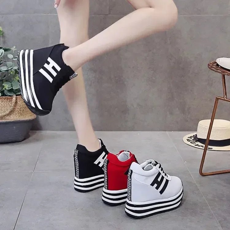 2024 New Winter Women Shoes Warm Fur Plush Lady Casual Shoes Lace Up Fashion Sneakers Platform Snow Boots Big Size - 𝐃𝐔𝐕𝐋𝐀𝐒𝐇𝐎𝐏