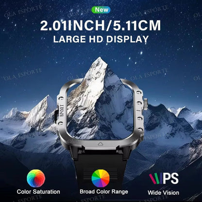 2025 New LED Men's Smartwatch Bluetooth Talking Smartwatch Multi Sport Mode Health Monitor Outdoor Sport Smart Watch For Android - 𝐝𝐮𝐯𝐥𝐚𝐬𝐡𝐨𝐩.𝐜𝐨𝐦