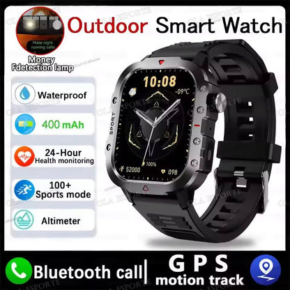 2025 New LED Men's Smartwatch Bluetooth Talking Smartwatch Multi Sport Mode Health Monitor Outdoor Sport Smart Watch For Android - 𝐝𝐮𝐯𝐥𝐚𝐬𝐡𝐨𝐩.𝐜𝐨𝐦