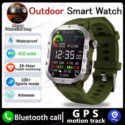 2025 New LED Men's Smartwatch Bluetooth Talking Smartwatch Multi Sport Mode Health Monitor Outdoor Sport Smart Watch For Android - 𝐝𝐮𝐯𝐥𝐚𝐬𝐡𝐨𝐩.𝐜𝐨𝐦