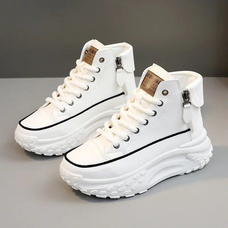 2025 New Women Sneakers Luxury Fashion High Top Women Boots Platform Casual Shoes Outdoor Running Shoes for Women Tenis De Mujer - 𝐃𝐔𝐕𝐋𝐀𝐒𝐇𝐎𝐏