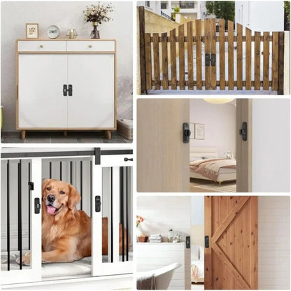 90/180 Degree Flip Door Lock Home Security Sliding Door Latch Small Gate Latches Hardware Anti - theft Lock Zinc Alloy Door Bolts - 𝐃𝐔𝐕𝐋𝐀𝐒𝐇𝐎𝐏