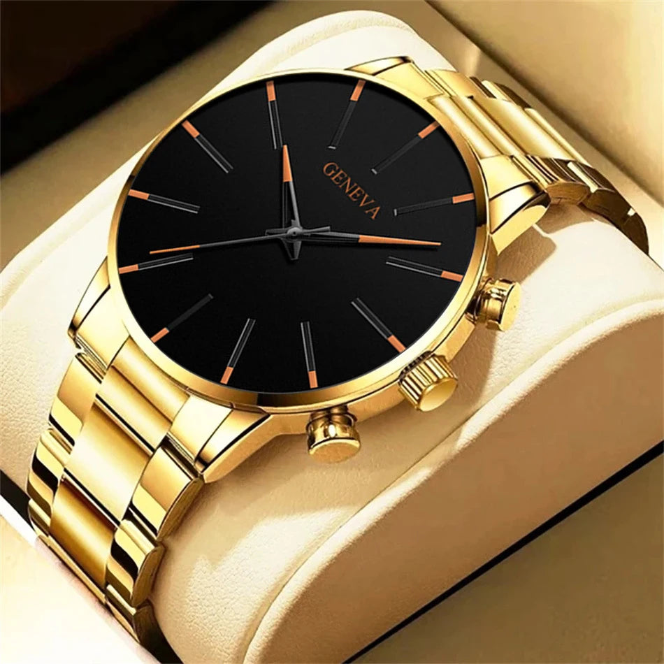 Stylish Men's Quartz Watch, Fashionable Business Men's Watch, Christmas, Halloween Gift