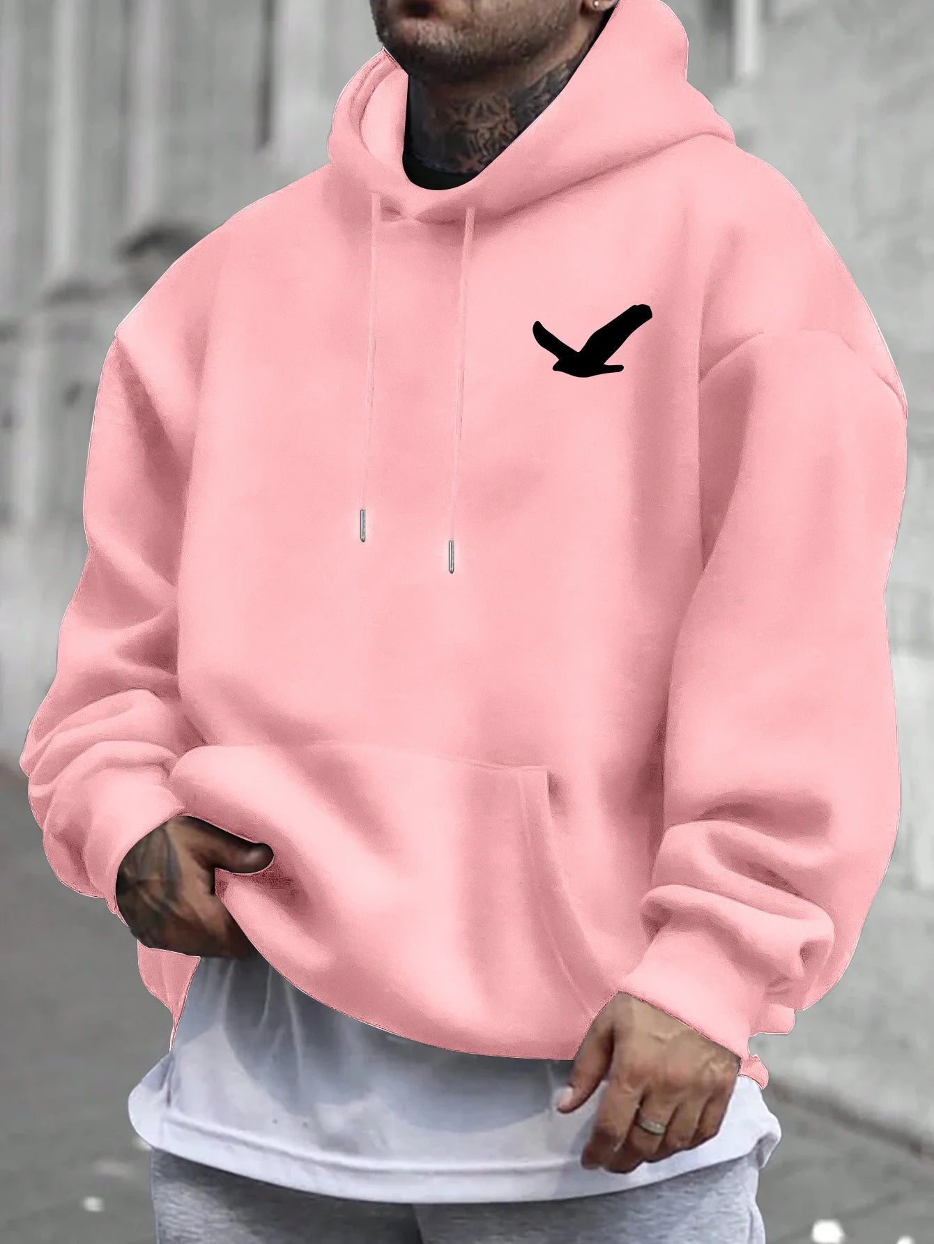 Autumn and winter men's hoodie with kangaroo cuff print, men's casual hoodie, hip - hop outdoor streetwear hoodie - 𝐃𝐔𝐕𝐋𝐀𝐒𝐇𝐎𝐏