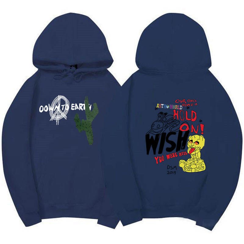 Autumn And Winter Mens Travis Scott Sweater Oversize Hoodies - 𝐃𝐔𝐕𝐋𝐀𝐒𝐇𝐎𝐏