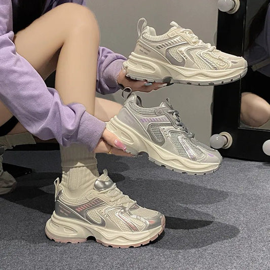 Autumn student sports running shoes casual thick soled height increasing shoes - 𝐃𝐔𝐕𝐋𝐀𝐒𝐇𝐎𝐏