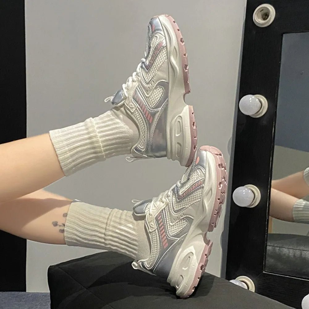 Autumn student sports running shoes casual thick soled height increasing shoes - 𝐃𝐔𝐕𝐋𝐀𝐒𝐇𝐎𝐏