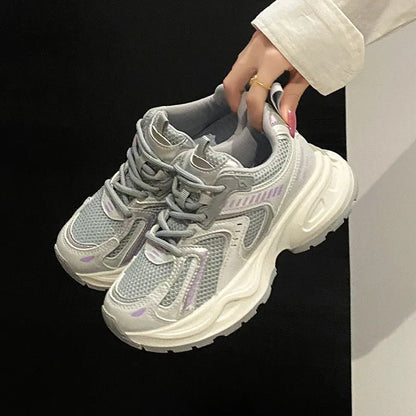 Autumn student sports running shoes casual thick soled height increasing shoes - 𝐃𝐔𝐕𝐋𝐀𝐒𝐇𝐎𝐏