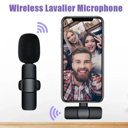 Buttonhole Lavalier Wireless Lapel Microphone Bluetooth Mini Mic For Phone PC Cell Mobile Small Micro Tiny Tie Mike Mikrofon USB - 𝐃𝐔𝐕𝐋𝐀𝐒𝐇𝐎𝐏