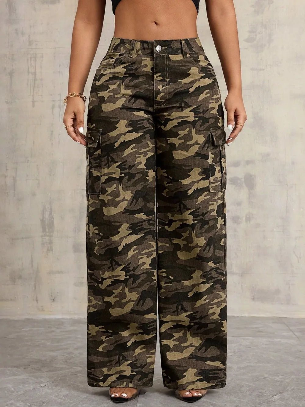 Camouflage Wide Leg Jeans - 𝐝𝐮𝐯𝐥𝐚𝐬𝐡𝐨𝐩.𝐜𝐨𝐦