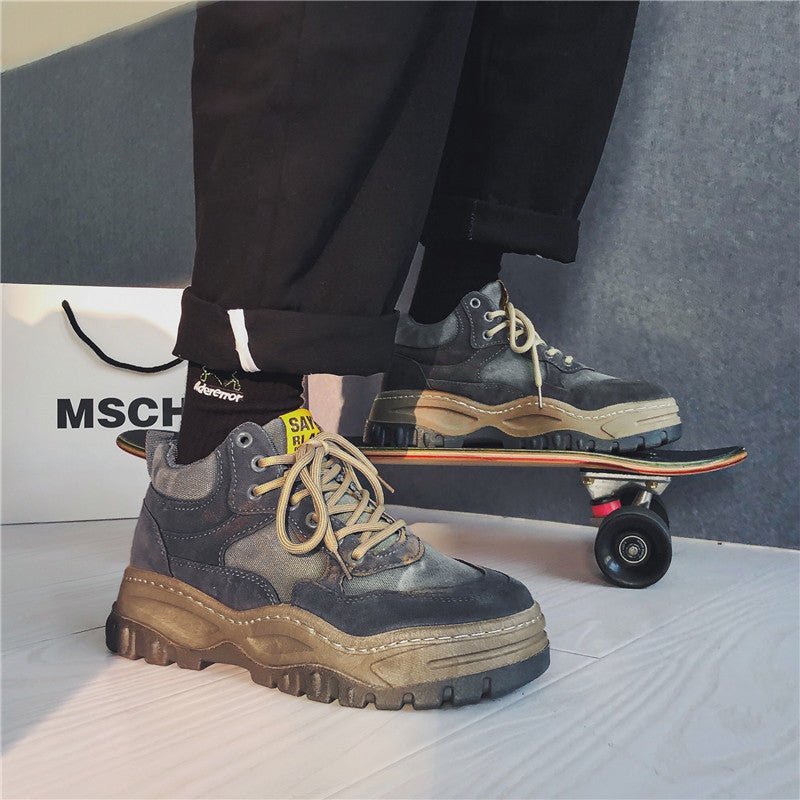 Dad Shoes New Autumn Men's Shoes Sports Casual Trendy Shoes All - Match Running Trend Ins Men's Travel Shoes - 𝐝𝐮𝐯𝐥𝐚𝐬𝐡𝐨𝐩.𝐜𝐨𝐦