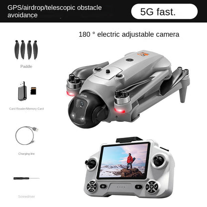 Drone YL059 GPS Remote Control Brushless Aircraft with Drop Function Obstacle Avoidance, and 5G Screen Control Quadrcopter - 𝐃𝐔𝐕𝐋𝐀𝐒𝐇𝐎𝐏