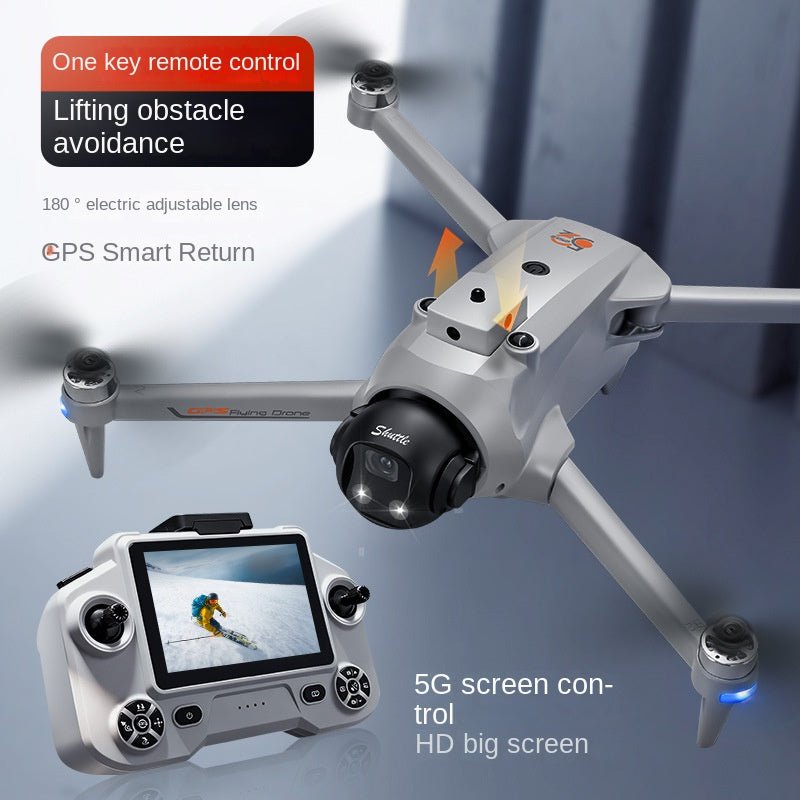 Drone YL059 GPS Remote Control Brushless Aircraft with Drop Function Obstacle Avoidance, and 5G Screen Control Quadrcopter - 𝐃𝐔𝐕𝐋𝐀𝐒𝐇𝐎𝐏
