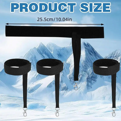 Elastic Wrist Straps for Ski and Snowboard Gloves Adjustable Ski Glove Lead for Men and Women Sport Skiing Glove Safet - y Strap - 𝐃𝐔𝐕𝐋𝐀𝐒𝐇𝐎𝐏