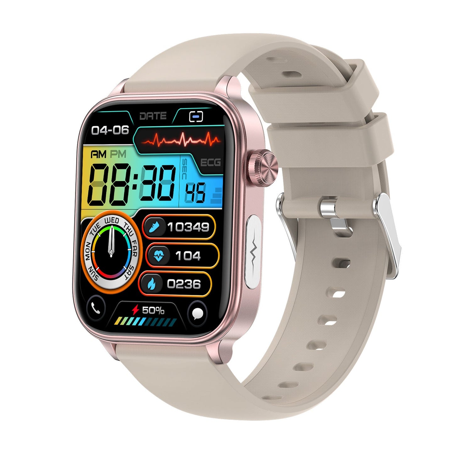 ET570 Smart Watch with Bluetooth Call, ECG Function, Non - invasive Blood Glucose, and True Blood Oxygen Monitoring - 𝐝𝐮𝐯𝐥𝐚𝐬𝐡𝐨𝐩.𝐜𝐨𝐦