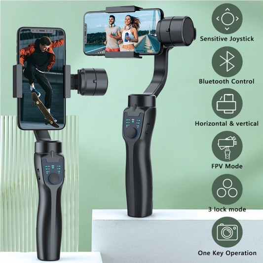 F8 mobile phone camera stabilizer handheld three - axis anti shake platform Tiktok live broadcast tripod short video camera stabilizer - 𝐝𝐮𝐯𝐥𝐚𝐬𝐡𝐨𝐩.𝐜𝐨𝐦