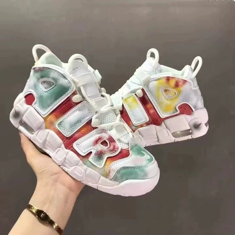 Giant Air Panda Liquid Silver Running Air Cushion Thick Sole Men's Shoe Basketball Shoe - 𝐃𝐔𝐕𝐋𝐀𝐒𝐇𝐎𝐏