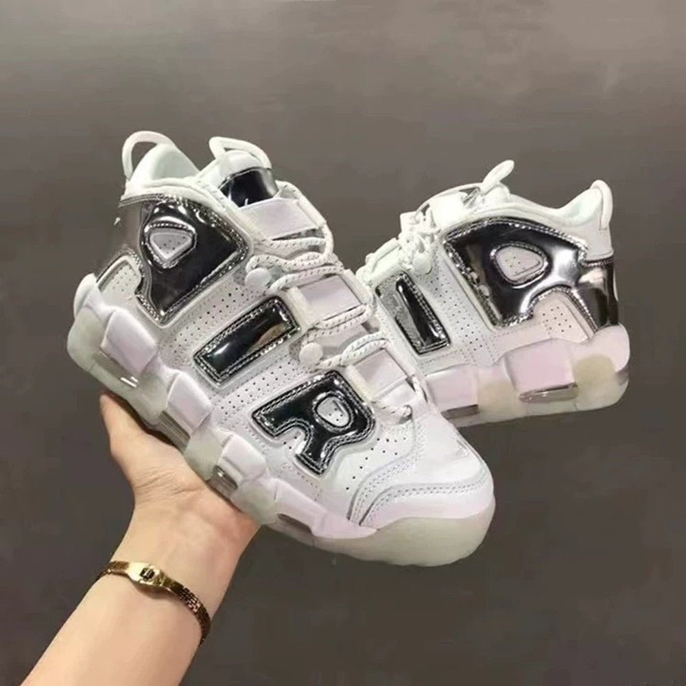 Giant Air Panda Liquid Silver Running Air Cushion Thick Sole Sports Men's Shoe Basketball Women's Shoe - 𝐝𝐮𝐯𝐥𝐚𝐬𝐡𝐨𝐩.𝐜𝐨𝐦