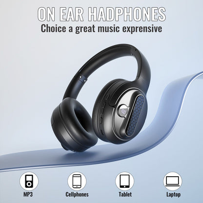 Head mounted Bluetooth earphones with portable power bank wireless earphones Type - C interface foldable card insertion - 𝐝𝐮𝐯𝐥𝐚𝐬𝐡𝐨𝐩.𝐜𝐨𝐦