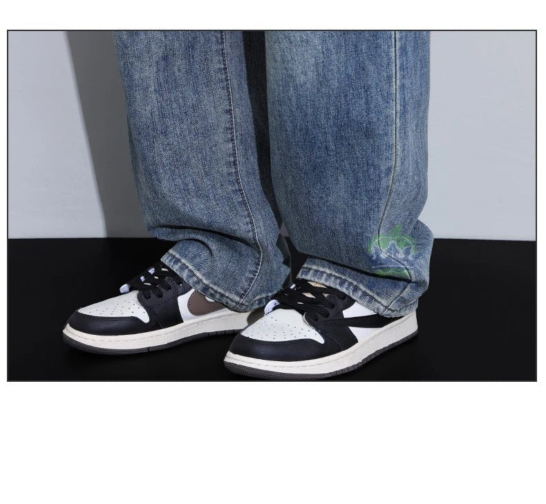 High Quality New Classic Retro Men's Jeans Cotton Casual Straight Fit Stretch Fashion Work Denim Trousers Male Autumn Winter - 𝐝𝐮𝐯𝐥𝐚𝐬𝐡𝐨𝐩.𝐜𝐨𝐦