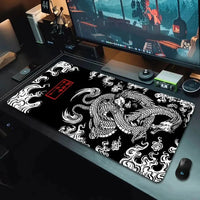 Japanese Dragon Large XXL Gaming Mousepad 900x400 700x300 Speed Desk Mat Anime Theme Keyboard Gamer Mouse Pad for Esports - 𝐃𝐔𝐕𝐋𝐀𝐒𝐇𝐎𝐏