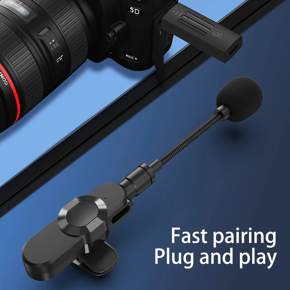 K35D Wireless Microphone 3.5mm Collar style Teacher Classroom Bee Amplifier Extended Video Receiver - 𝐃𝐔𝐕𝐋𝐀𝐒𝐇𝐎𝐏