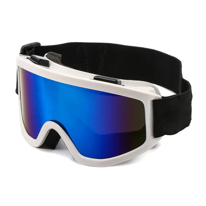 Large Frame Ski Goggles with Colorful Lens Anti - Collision Anti - Glare Lens Outdoor Sport Snow Snowboard for Snowboarding Skiing - 𝐃𝐔𝐕𝐋𝐀𝐒𝐇𝐎𝐏