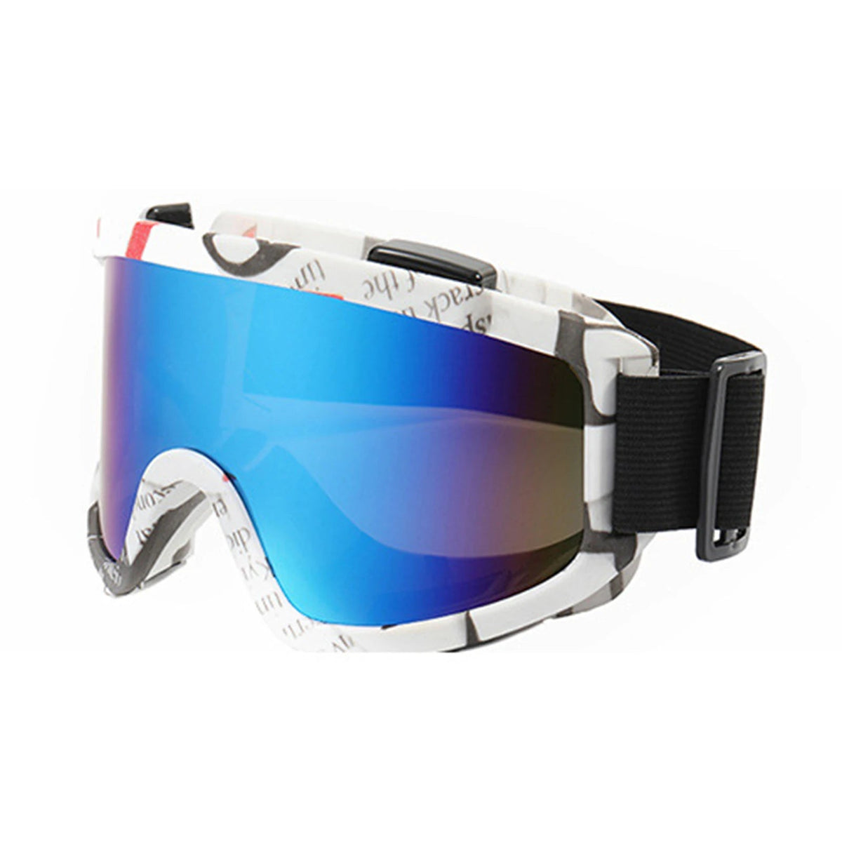 Large Frame Ski Goggles with Colorful Lens Anti - Collision Anti - Glare Lens Outdoor Sport Snow Snowboard for Snowboarding Skiing - 𝐃𝐔𝐕𝐋𝐀𝐒𝐇𝐎𝐏