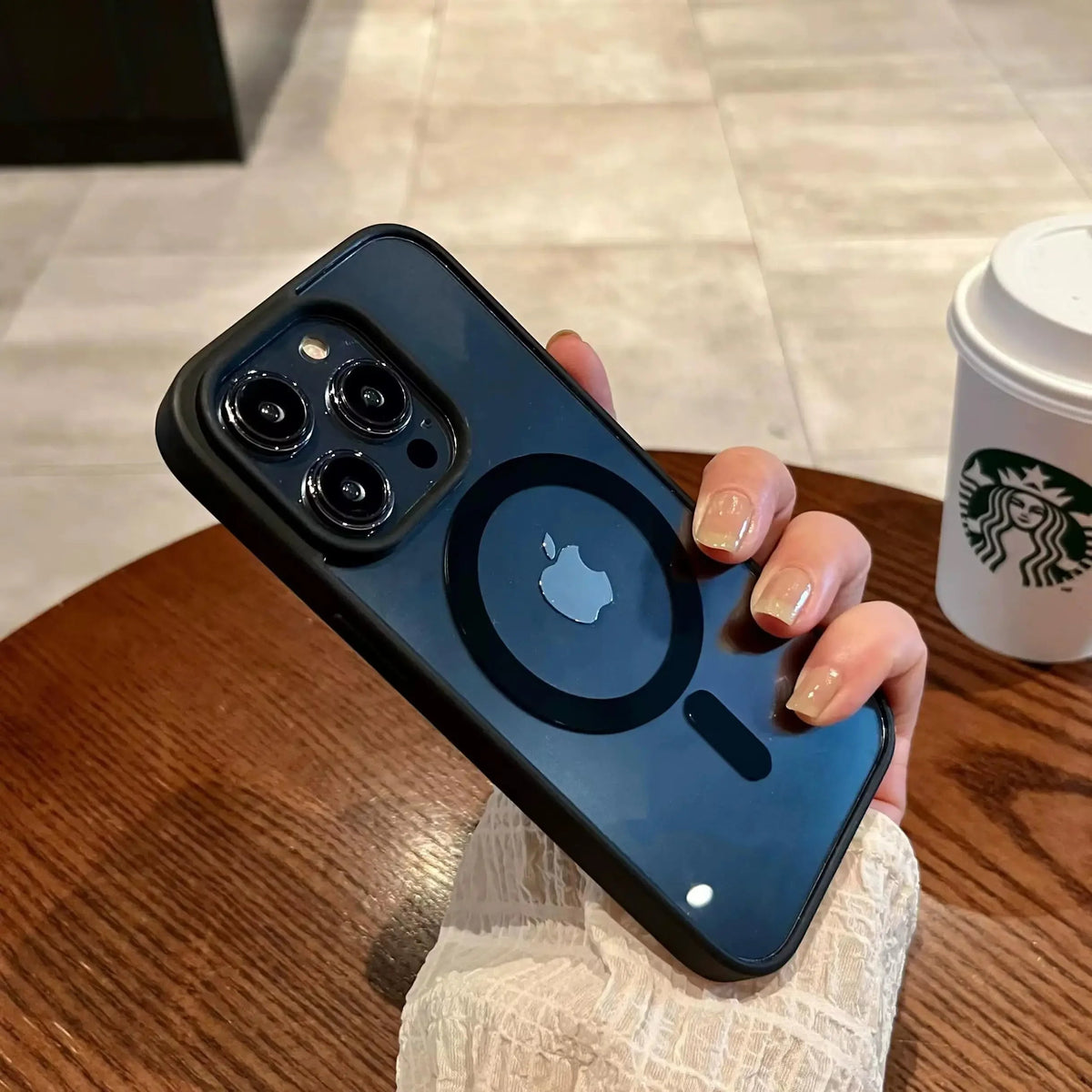 Luxury Shockproof Magsafe Phone Case for iPhone 17 16 15 14 Plus 13 12 Mini 11 Pro X XR XS Max Clear Magnetic Bumper Cover - 𝐃𝐔𝐕𝐋𝐀𝐒𝐇𝐎𝐏