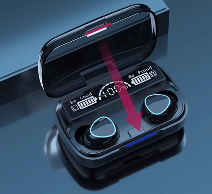 M10 Bluetooth earphones with ultra long battery life high battery capacity wireless noise reduction gaming earphones - 𝐃𝐔𝐕𝐋𝐀𝐒𝐇𝐎𝐏