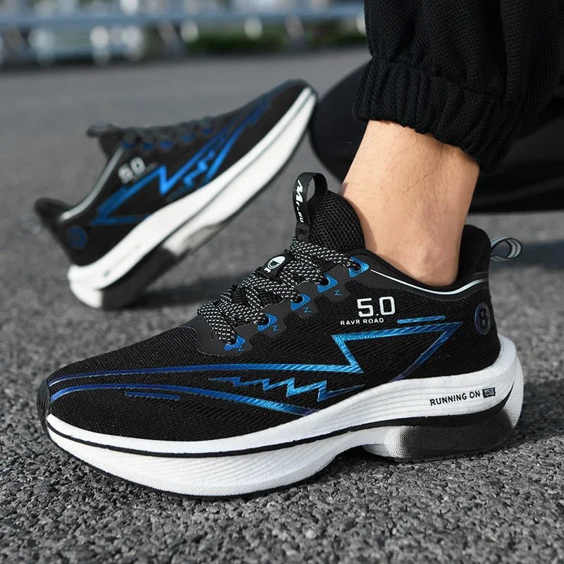 Men Sport Shoes Professional Cushioned Carbon Plate Running Shoes Breathable Lace - up Casual Sneakers Marathon Athletic Footwear - 𝐝𝐮𝐯𝐥𝐚𝐬𝐡𝐨𝐩.𝐜𝐨𝐦