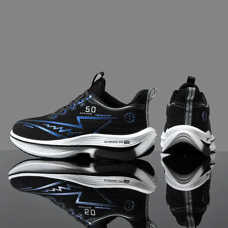 Men Sport Shoes Professional Cushioned Carbon Plate Running Shoes Breathable Lace - up Casual Sneakers Marathon Athletic Footwear - 𝐝𝐮𝐯𝐥𝐚𝐬𝐡𝐨𝐩.𝐜𝐨𝐦