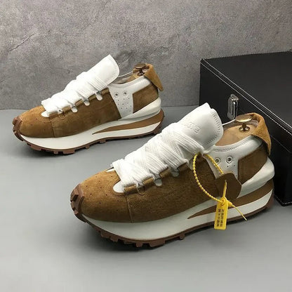 Men's Vulcanized Shoes Autumn Winter Fashionable Platform Men's Sports Casual Shoes Lightweight Height - increasing Men's Sneakers - 𝐃𝐔𝐕𝐋𝐀𝐒𝐇𝐎𝐏