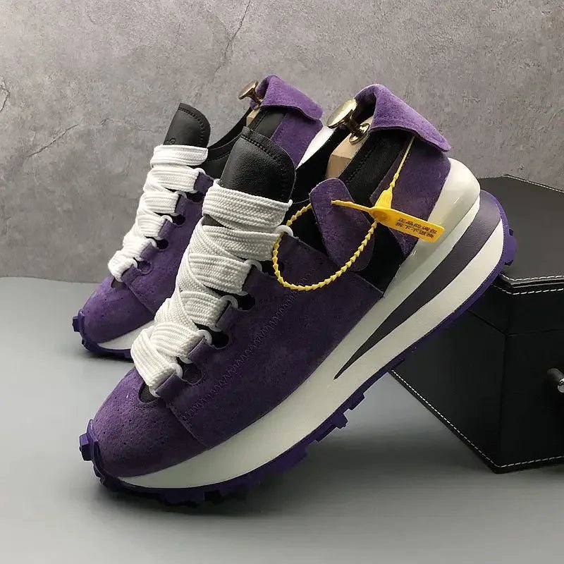 Men's Vulcanized Shoes Autumn Winter Fashionable Platform Men's Sports Casual Shoes Lightweight Height - increasing Men's Sneakers - 𝐃𝐔𝐕𝐋𝐀𝐒𝐇𝐎𝐏