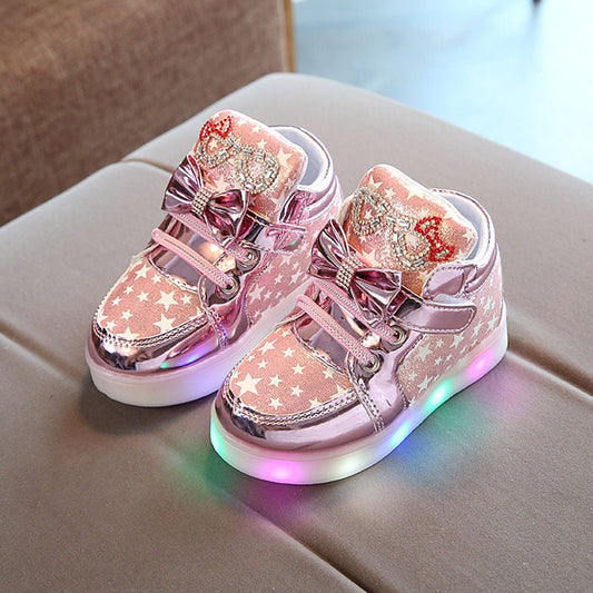Toddler Baby Shoes Fashion Sneakers For Children Girl Boys Star Luminous Child Casual Colorful Light Shoes Sneakers - 𝐝𝐮𝐯𝐥𝐚𝐬𝐡𝐨𝐩.𝐜𝐨𝐦