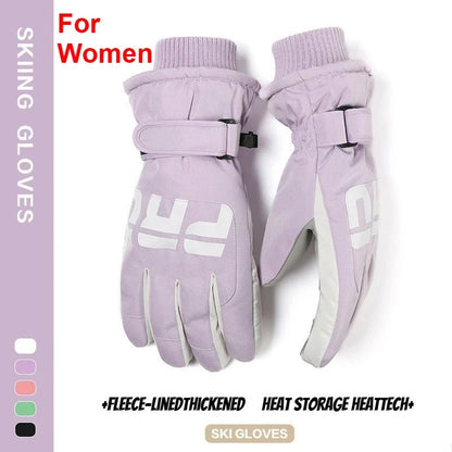 Winter Cycling Gloves Non Slip Touch Ski Gloves Snowboard Accessories Waterproof Pocket Warm Men's and Women's Thermal Gloves - 𝐃𝐔𝐕𝐋𝐀𝐒𝐇𝐎𝐏
