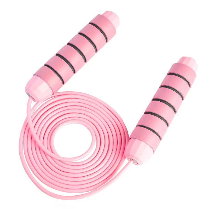 With Ball Bearings Adjustable Tangle - Free Speed Wire Jump Rope Workout with Foam Handles for Fitness Home Workouts and Slim Body - 𝐃𝐔𝐕𝐋𝐀𝐒𝐇𝐎𝐏