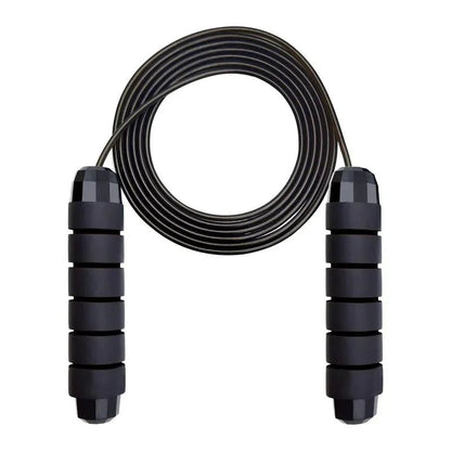 With Ball Bearings Adjustable Tangle - Free Speed Wire Jump Rope Workout with Foam Handles for Fitness Home Workouts and Slim Body - 𝐃𝐔𝐕𝐋𝐀𝐒𝐇𝐎𝐏
