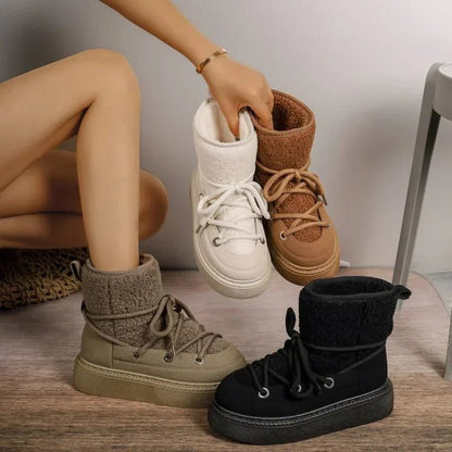 Women Bottes de neige pour femmes à semelles épaisses - 𝐝𝐮𝐯𝐥𝐚𝐬𝐡𝐨𝐩.𝐜𝐨𝐦