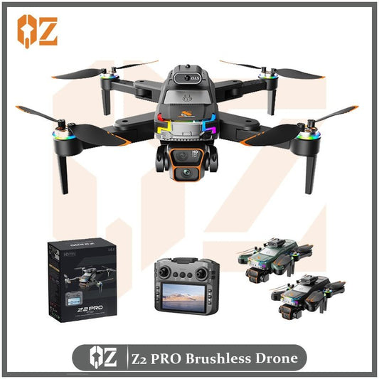 Z2 PRO Drone with Screen Controller, Dual Camera Optical Flow Positioning HD Aerial Photography, Long Battery Life - 𝐝𝐮𝐯𝐥𝐚𝐬𝐡𝐨𝐩.𝐜𝐨𝐦